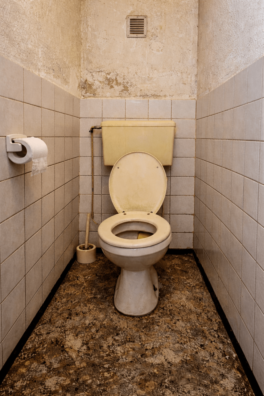 Toilet voor renovatie