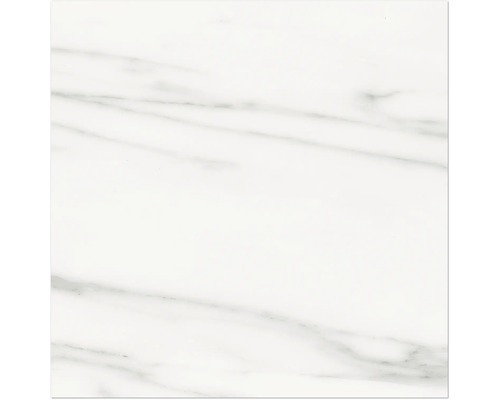 Wand en vloertegel Lucca gepolijst wit 60x60 cm gerectificeerd