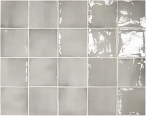 Wandtegel Artcore grey 10 x 10 cm